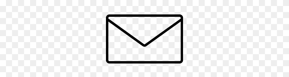 Office Mail Email Letter Envelope Message Messages Icon, Gray Png