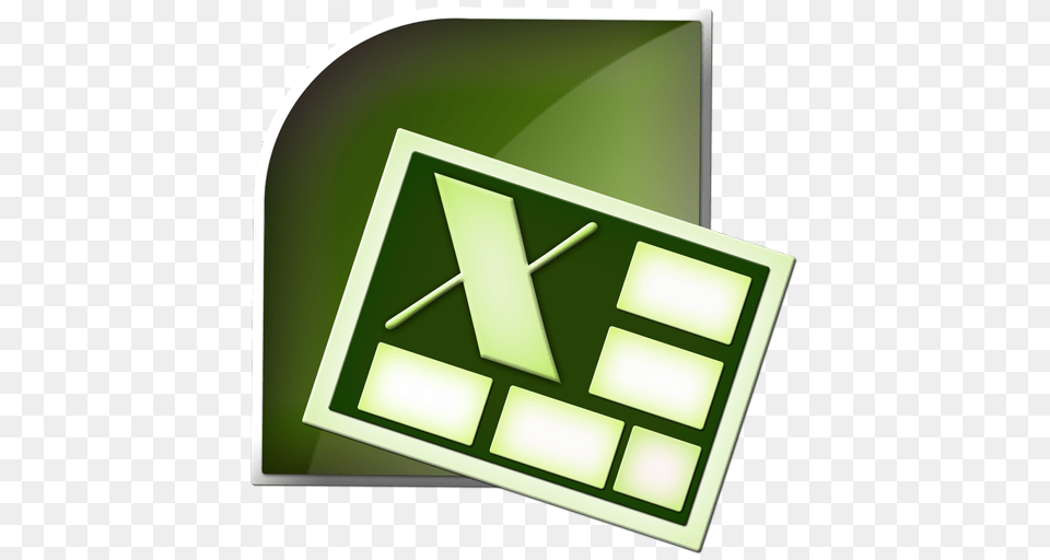 Office Microsoft Excel Icon, Green, Symbol, Text, Disk Free Png Download