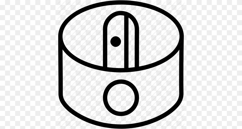 Office Pencil Sharpener Stateonery Tool Icon Free Png