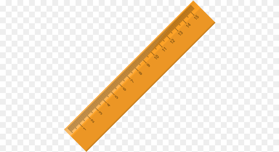 Office Ruler Yellow Ruler Clipart, Chart, Plot, Measurements Free Transparent Png