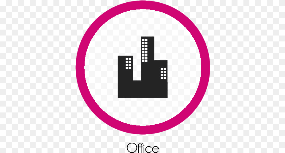 Office Space Pink Circle Mobile Circle, Machine Free Png Download