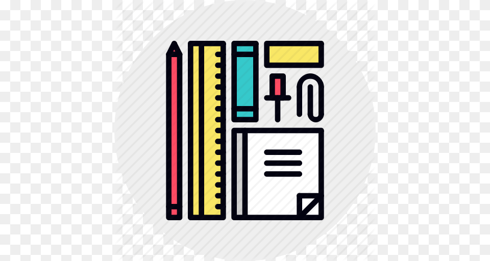 Office Stationery Supplies Icon, Page, Text, Scoreboard Png