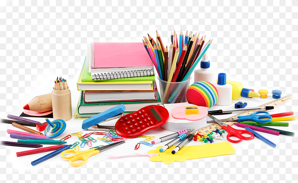 Office Supplies School Amp Office Stationery, Scissors, Pencil Free Png
