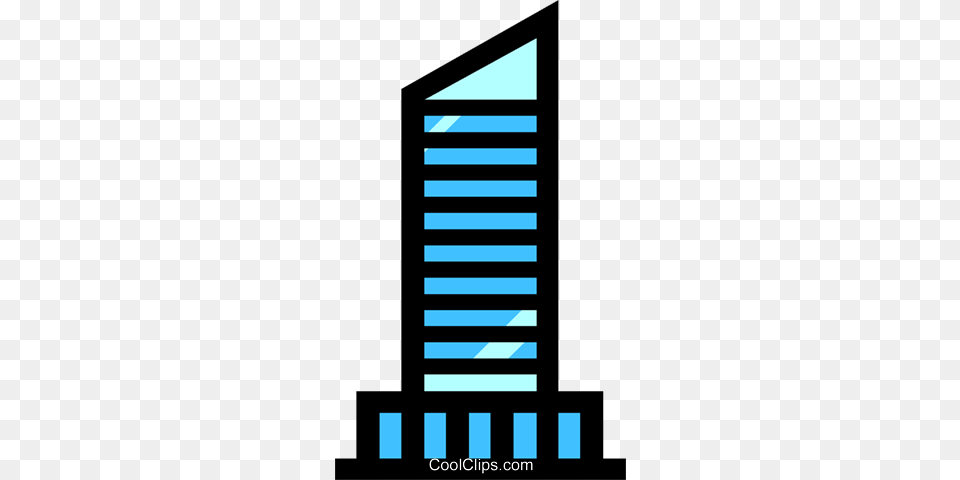 Office Tower Royalty Free Vector Clip Art Illustration, City, Architecture, Office Building, Urban Png Image