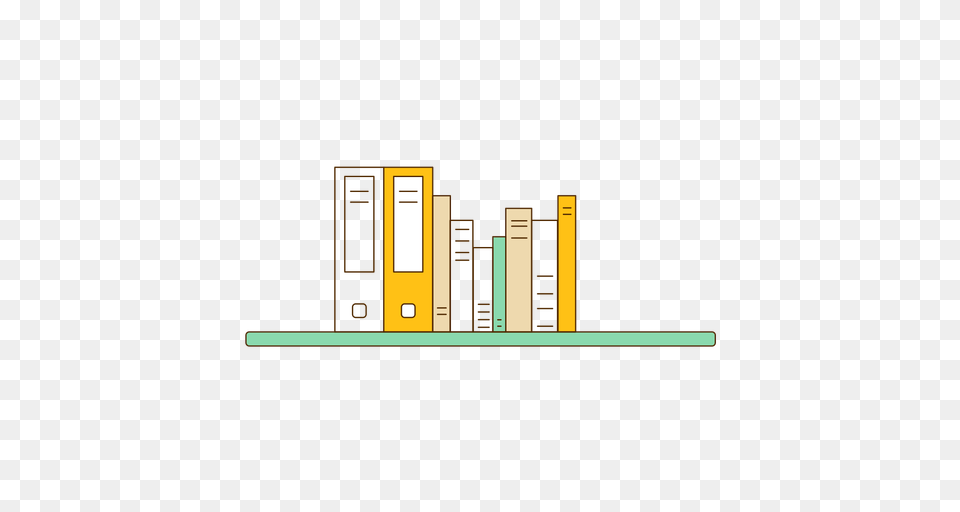Office Wall Bookshelf Icon, City Free Png Download