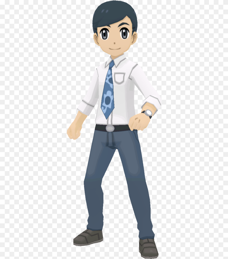 Office Worker Cartoon, Accessories, Pants, Tie, Formal Wear Png Image