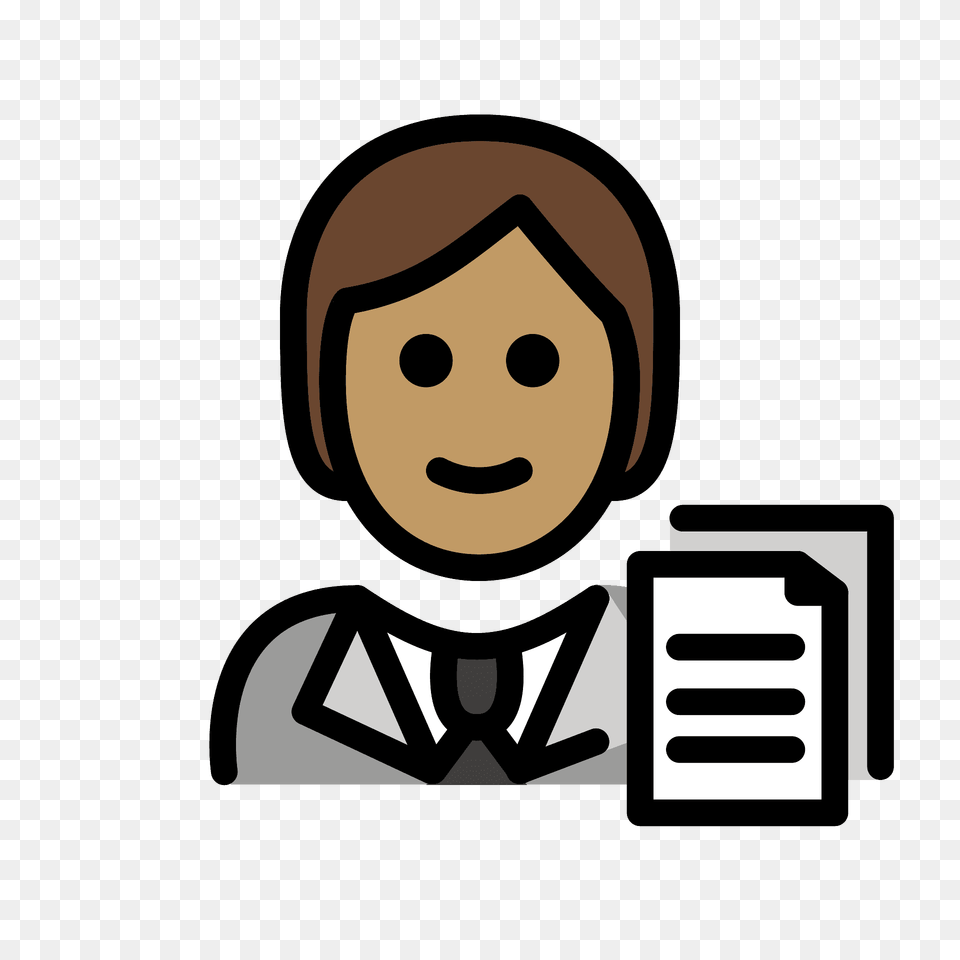 Office Worker Emoji Clipart, Photography, Face, Head, Person Free Png