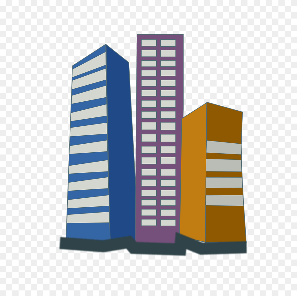 Officebuilding Clipart, City, Urban Free Transparent Png