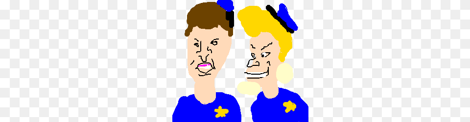 Officer Beavis Officer Butthead, Head, Person, Face, Baby Png