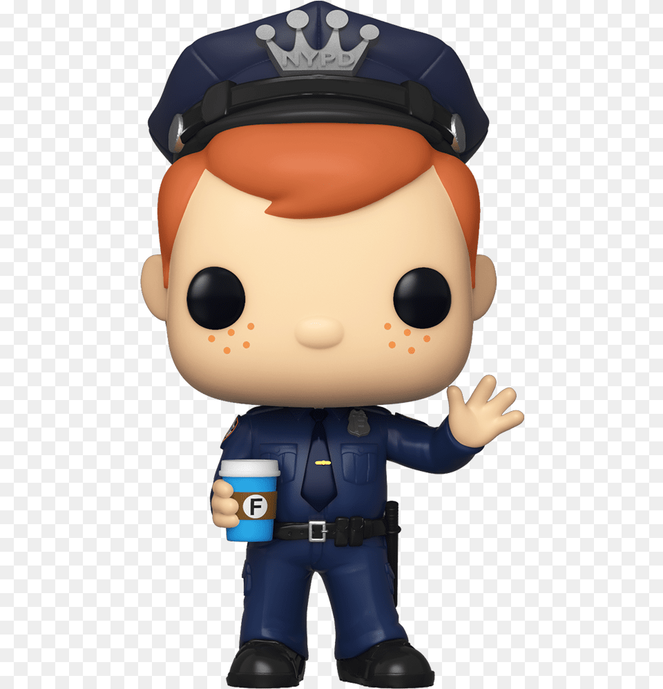 Officer Freddy Funko Pop, Toy, Cup, Disposable Cup Free Png Download