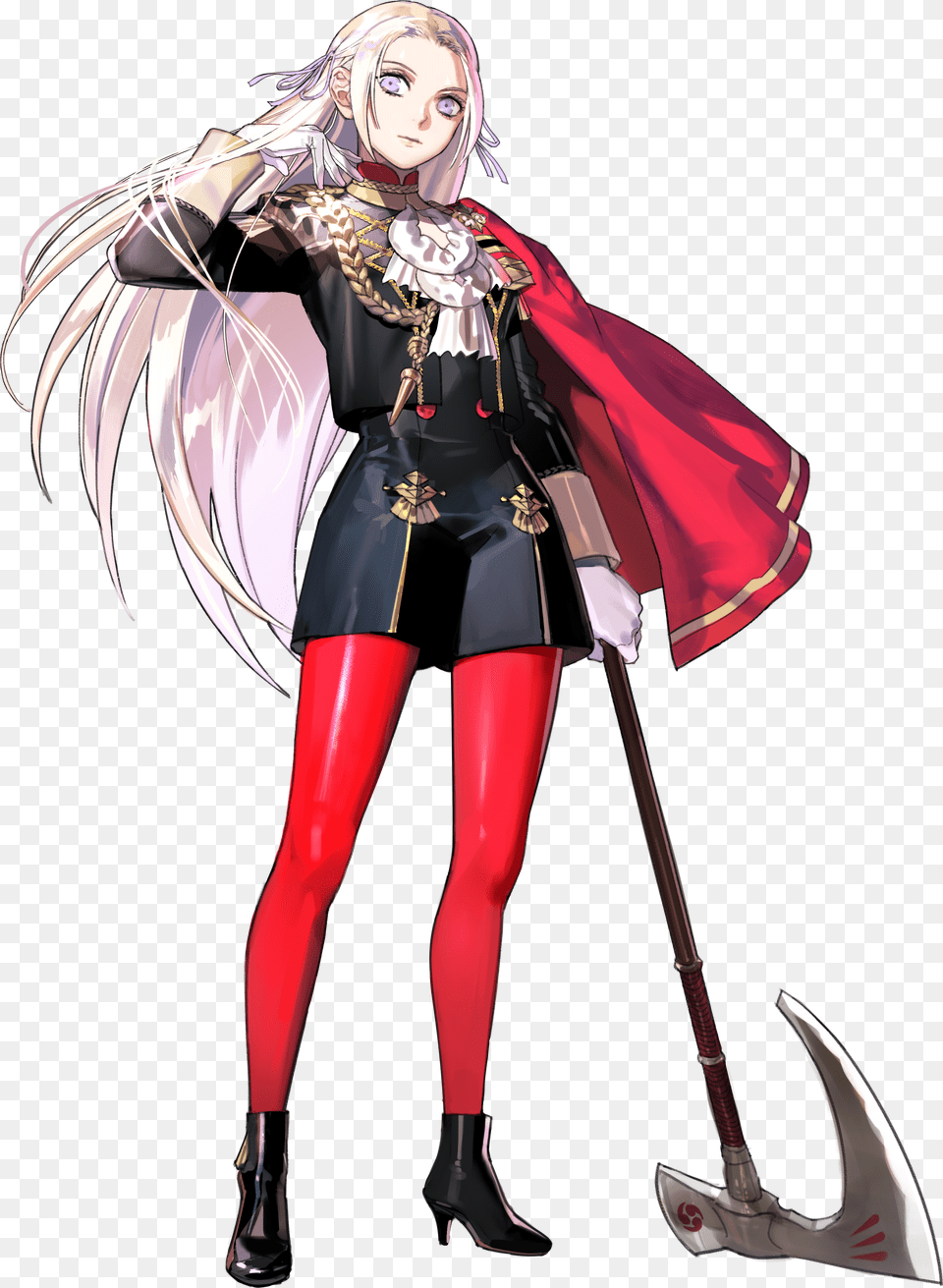 Official Artwork Of Edelgard From Fire Emblem Fire Emblem Fire Emblem Three Houses Edelgard Png Image