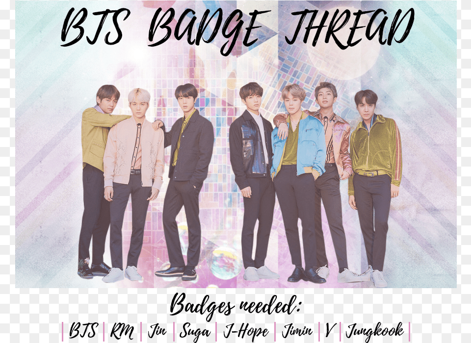 Official Bts Badge Thread Final Voting Round Now Album Cover, Clothing, Coat, Jacket, Adult Free Png Download