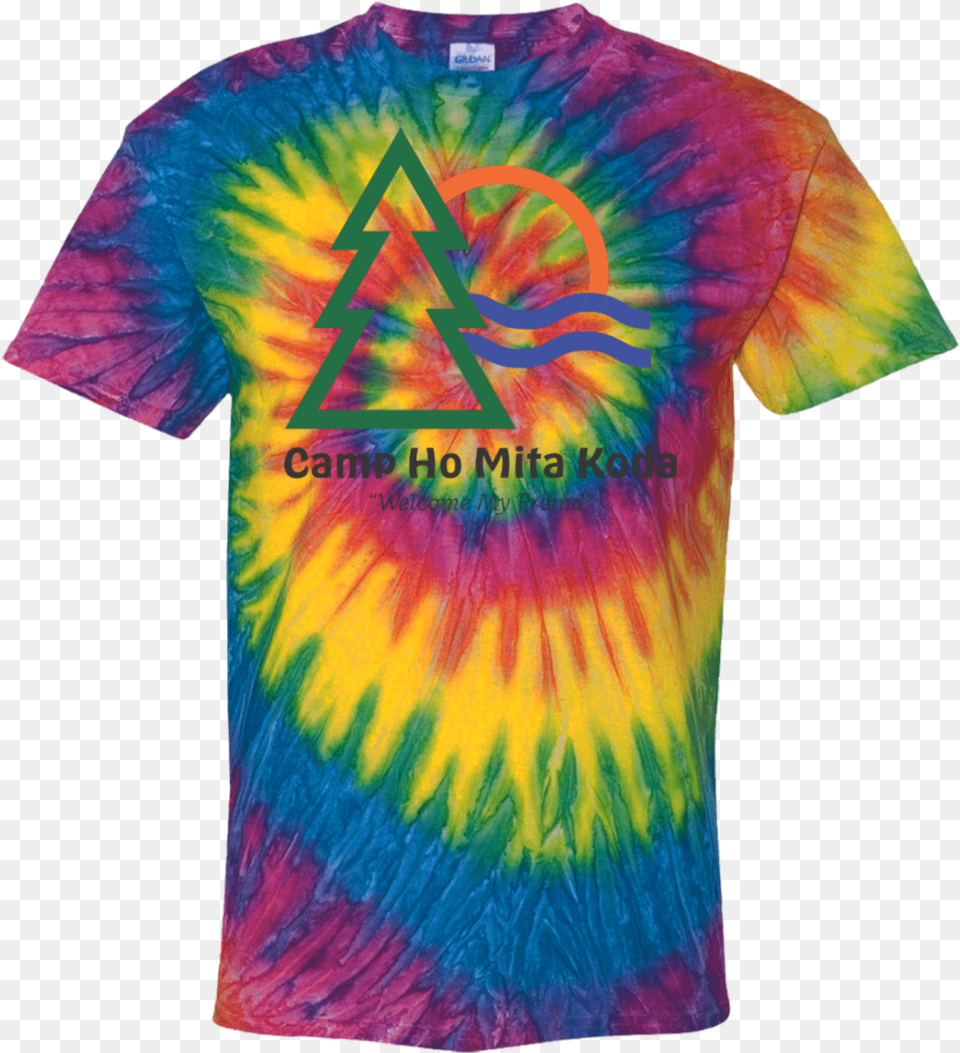 Official Camp Tie Dye T Shirt Adult Astroworld Tie Dye T Shirt, Clothing, T-shirt, Person, Beachwear Png
