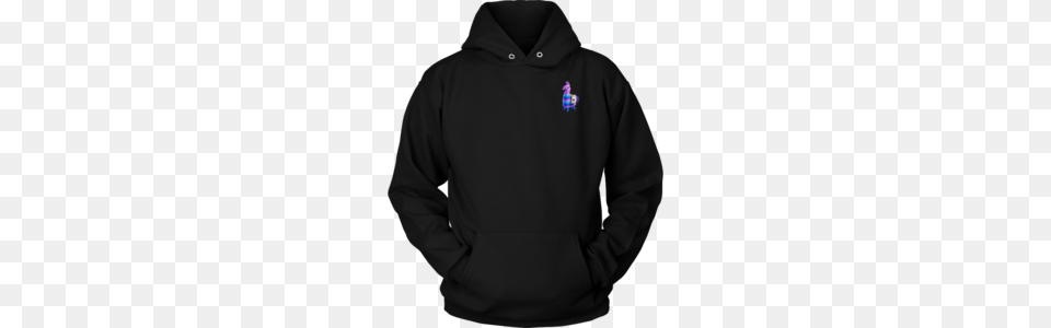 Official Clout Loot Llama Pinata Party Hoodie Cloutloot, Clothing, Knitwear, Sweater, Sweatshirt Png Image