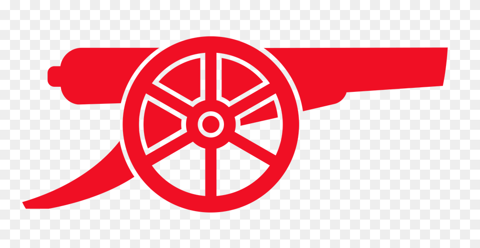 Official Club Crest Cannon Ink Arsenal Arsenal Fc, First Aid, Logo, Leaf, Plant Png Image