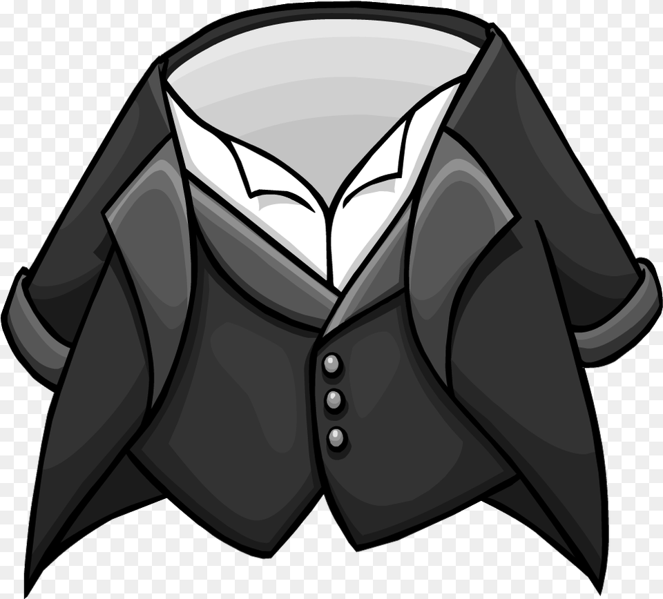 Official Club Penguin Online Wiki Black Tuxedo Club Penguin, Accessories, Tie, Vest, Formal Wear Png Image