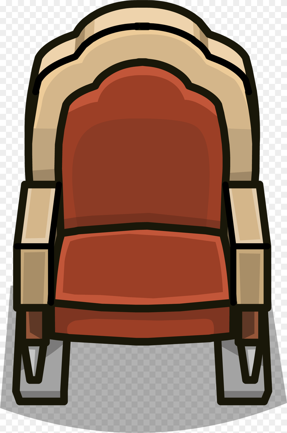 Official Club Penguin Online Wiki Butaca, Furniture, Chair, Armchair, Throne Free Png