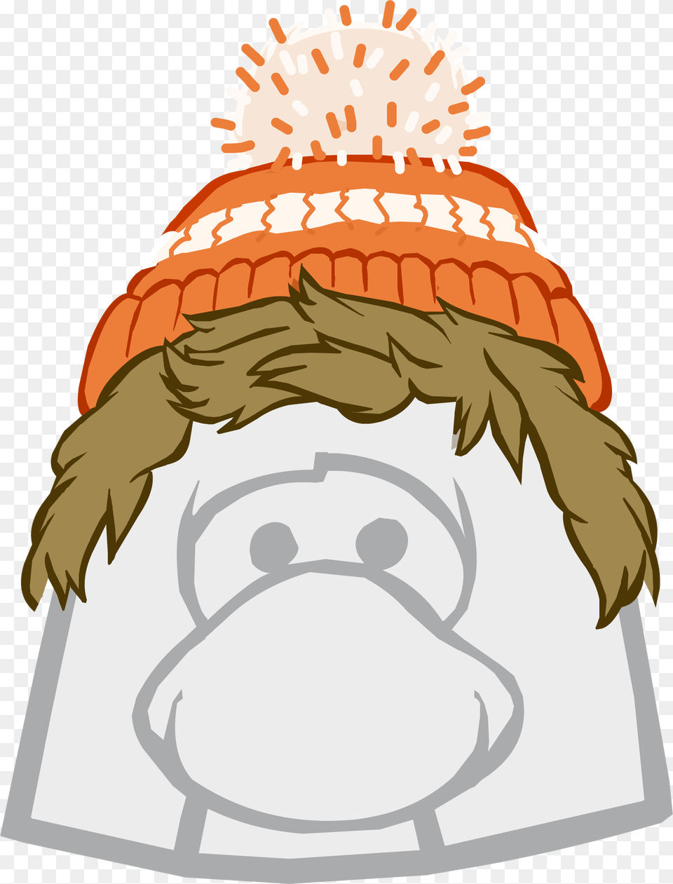 Official Club Penguin Online Wiki Club Penguin Blonde Hair, Hat, Cap, Clothing, Beanie Png Image