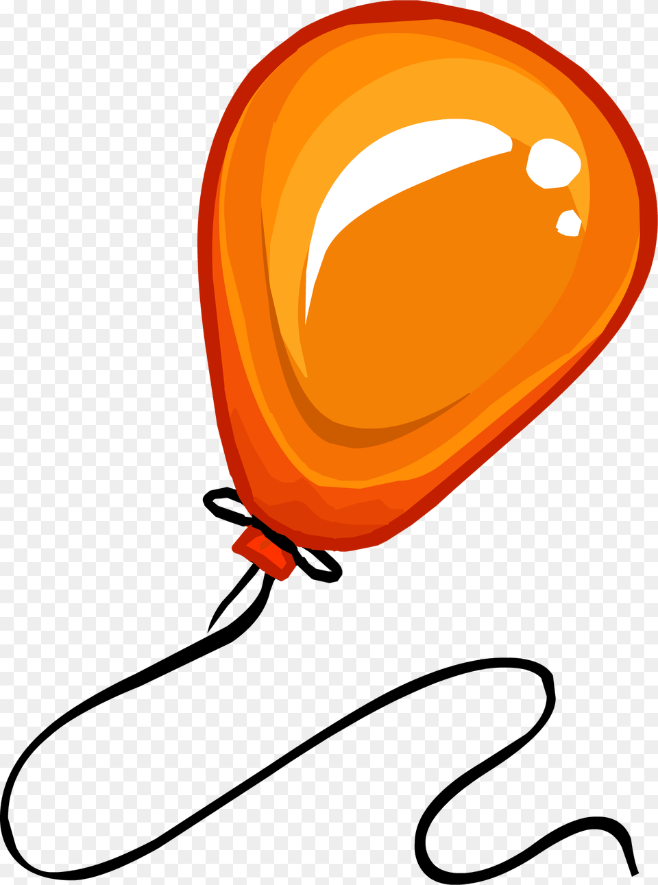 Official Club Penguin Online Wiki Orange Balloon, Light, Lighting Png