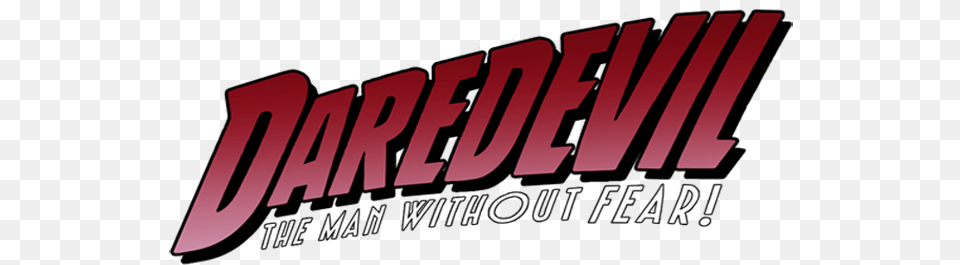 Official Daredevil Logo For Netflix Series Daredevil Comic Logo, Text Png Image