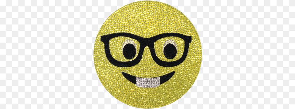 Official Emoji Gifts Emoticon Gifts Iscream Iscream Emoji Shirt Costume Buck Teeth Emoji Nerd Glasses Yellow, Tile, Art, Mosaic, Face Free Png