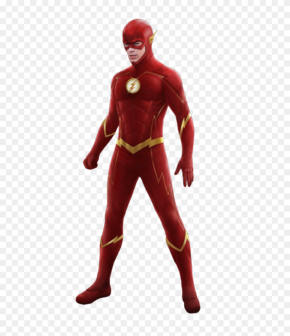 Official Flash New Suit Concept Art, Clothing, Costume, Person, Adult Png Image