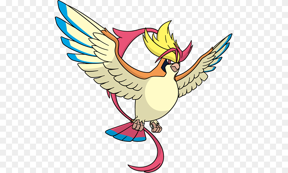 Official Global Link Art Of All The New Megas And Primals Pokemon Mega Pidgeot, Animal, Fish, Sea Life, Shark Free Png