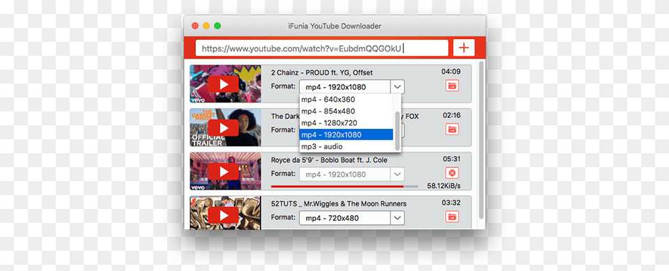 Official Ifunia Youtube Downloader For Mac Video Language, File, Webpage, Person, Text Free Transparent Png