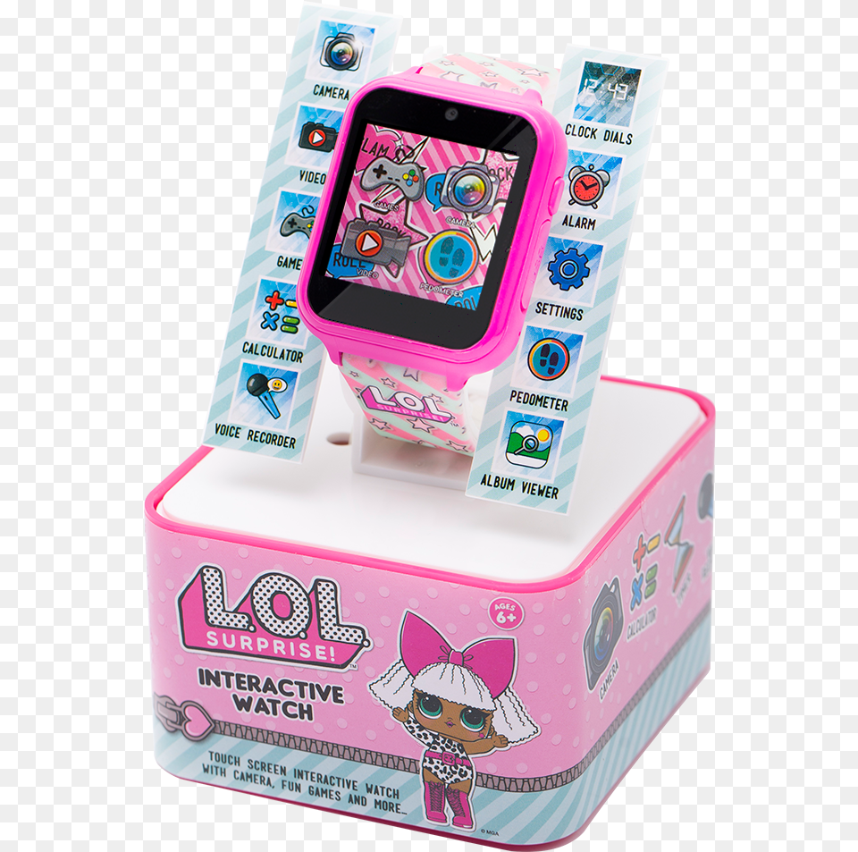 Official L O L Surprise Kidquots Touch Screen Smart Gadget, Electronics, Mobile Phone, Phone, Baby Free Transparent Png