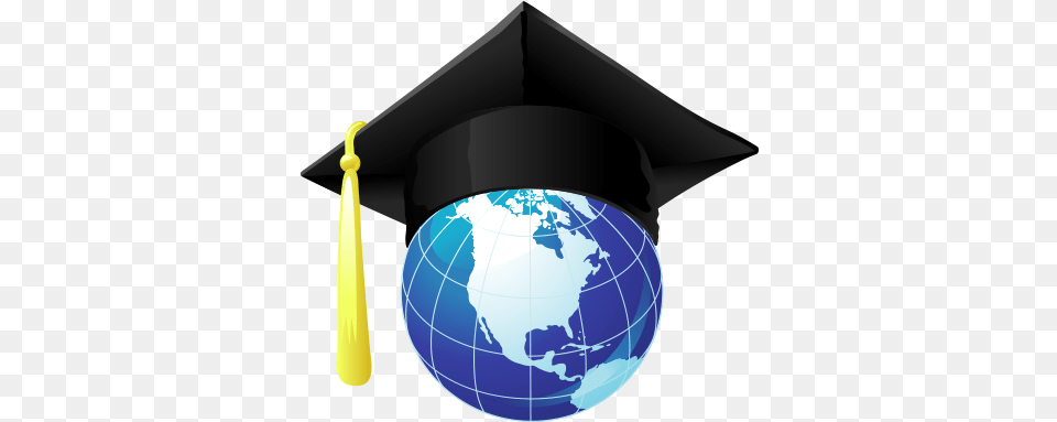 Official Launch Of Planet Grad Globe With Graduation Cap, People, Person, Sphere, Astronomy Png Image