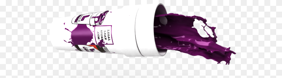 Official Legal Lean Foam Cupclass Lazy, Paint Container, Purple, Baby, Person Free Png Download