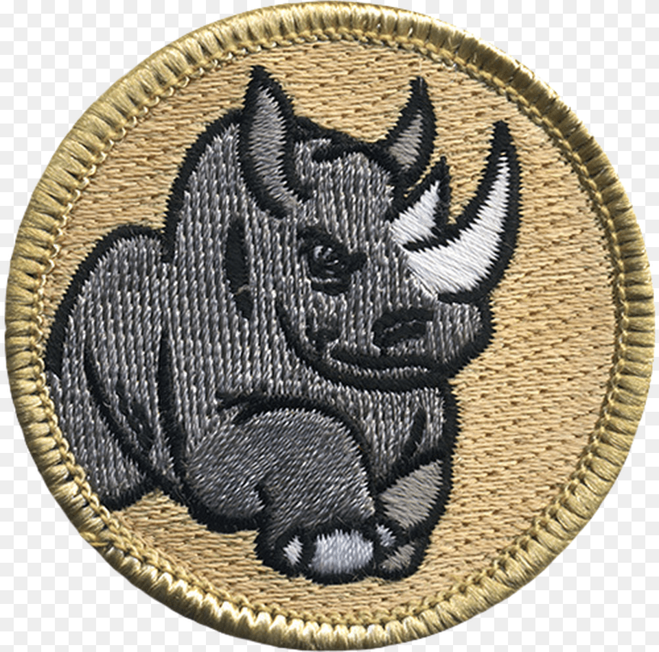 Official Licensed Rhino Patrol Patch Llama, Badge, Logo, Symbol, Face Free Png