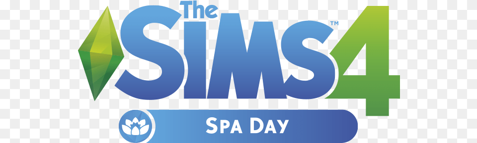 Official Logo Sims 4 Spa Day Logo, Text Free Transparent Png