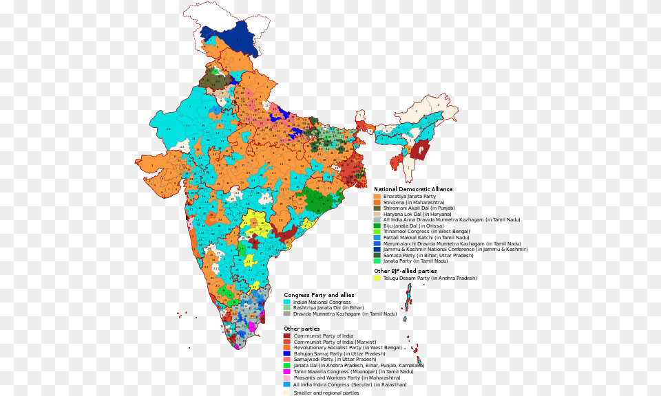Official Map Of India, Chart, Plot, Atlas, Diagram Free Png