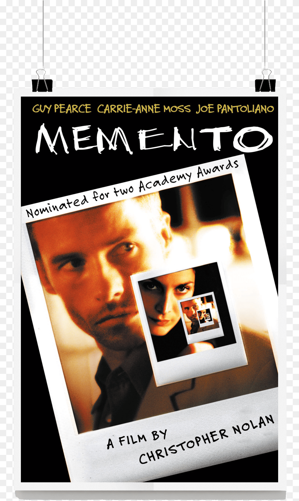 Official Memento Poster Hd, Publication, Advertisement, Book, Person Free Png Download