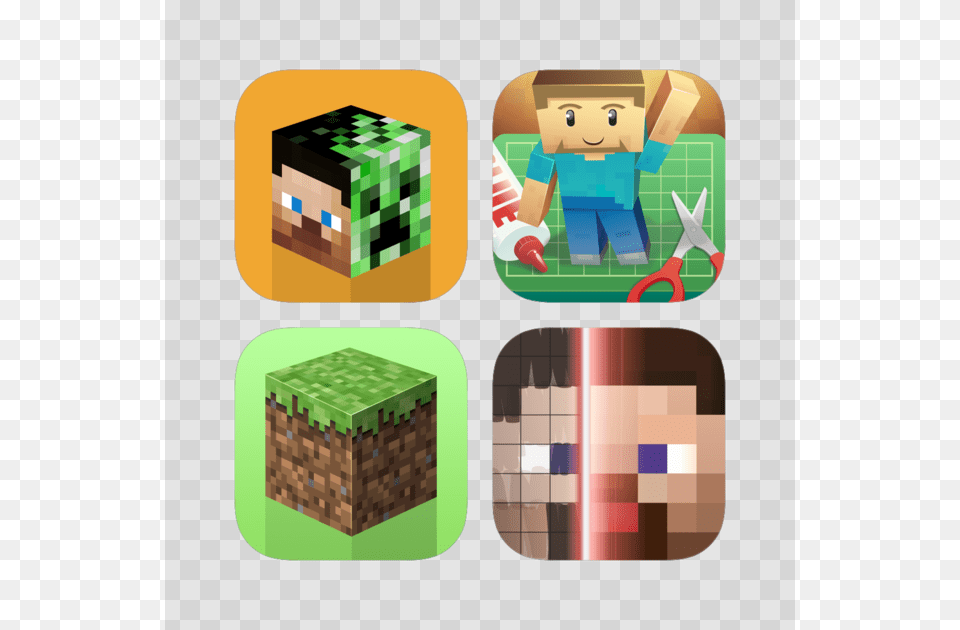 Official Minecraft Companion Bundle 4 Minecraft Icon, Baby, Person, Toy, Face Free Png Download