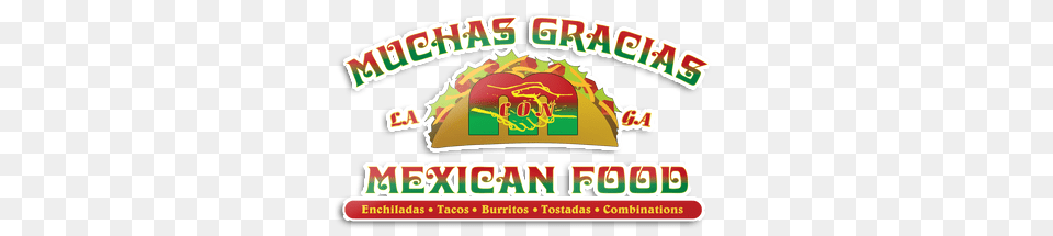 Official Muchas Gracias Mexican Food, Dynamite, Weapon, Advertisement Png