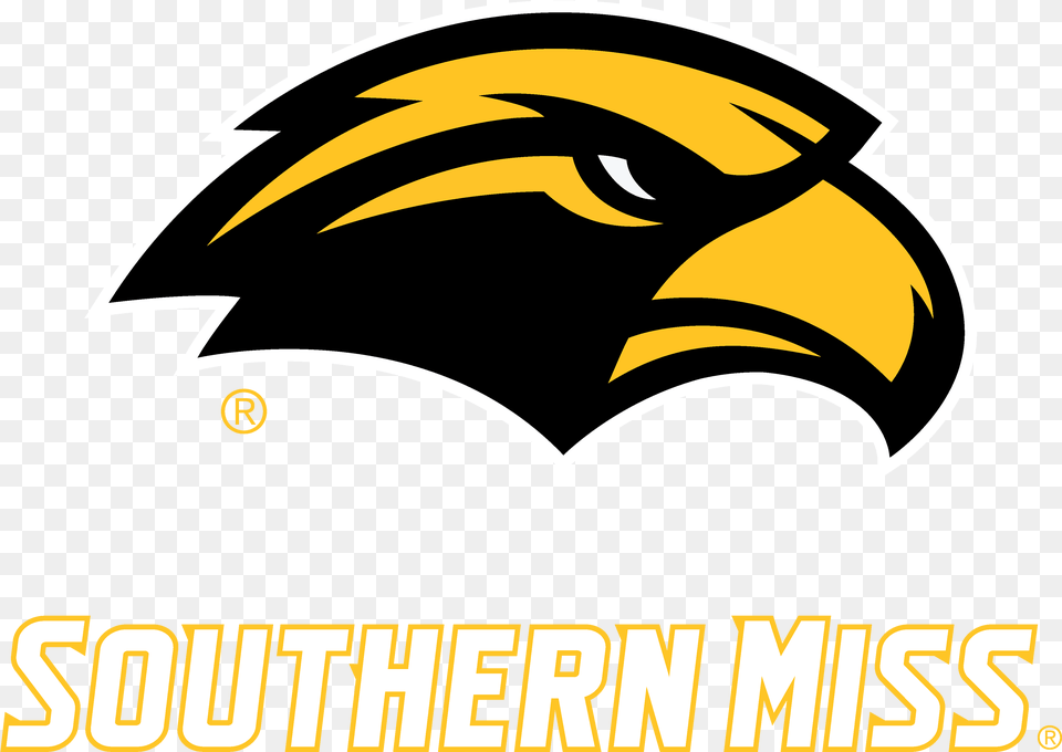 Official Ncaa U Of Southern Mississippi Golden Eagles University Of Southern Mississippi Logo, Symbol, Batman Logo Free Transparent Png