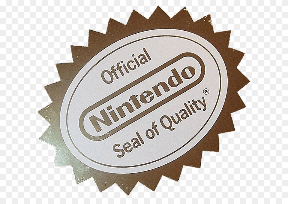 Official Nintendo Seal, Sticker, Logo Png