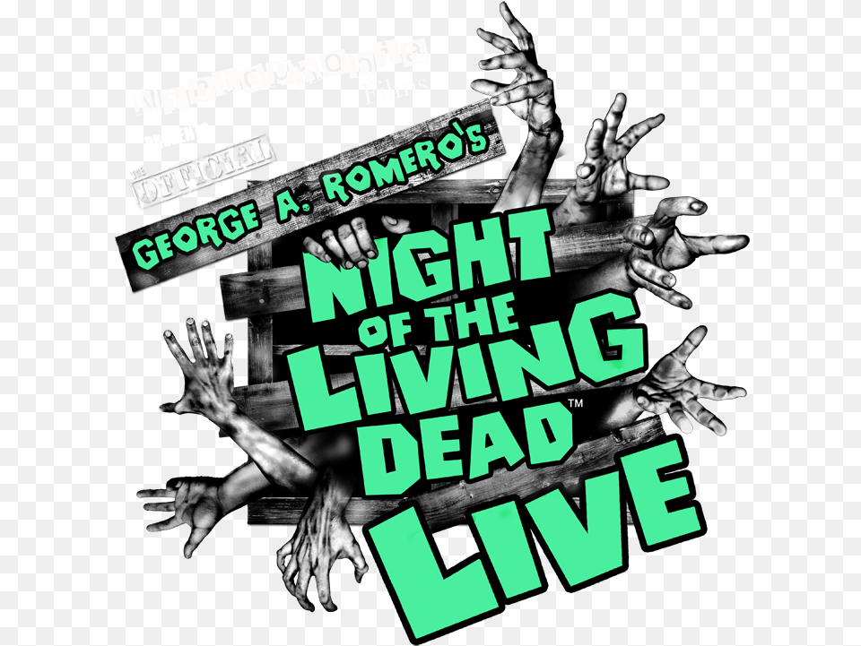 Official Notldl Logo 2013official800px Night Of The Living Dead, Advertisement, Poster, Adult, Male Free Png Download