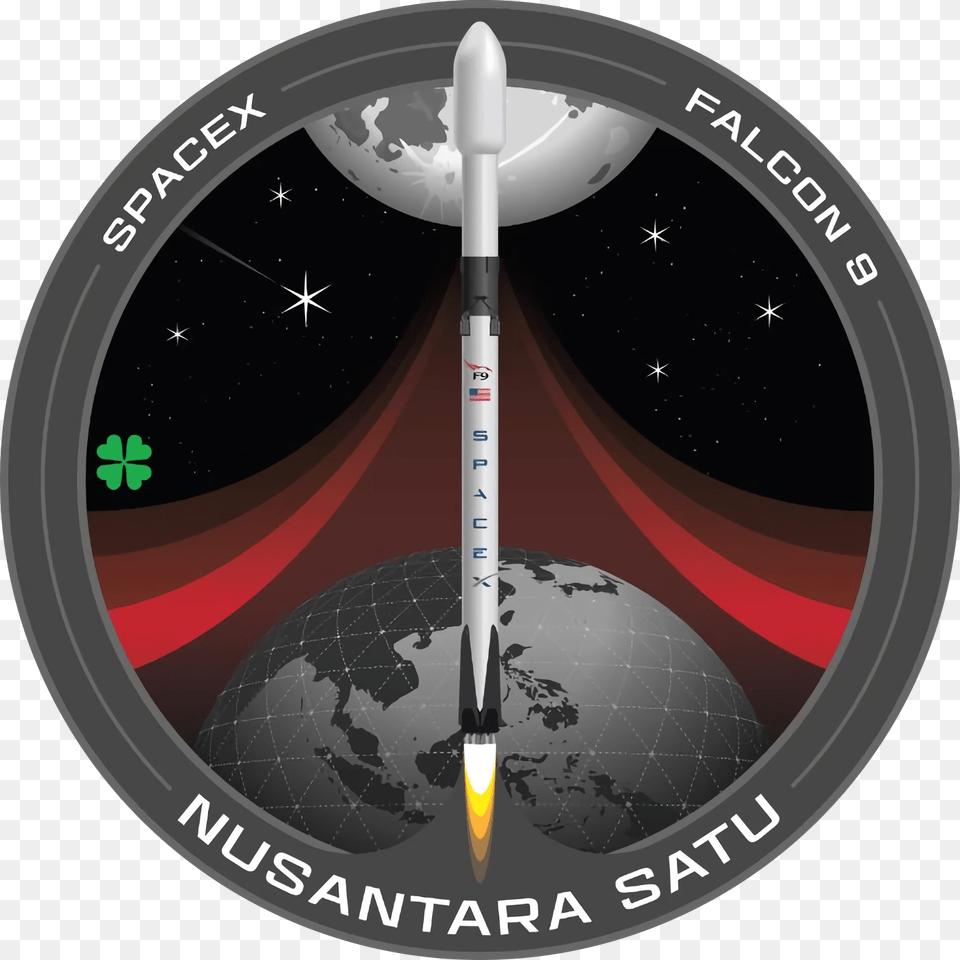 Official Nusantara Satu Mission Patch Free Png Download