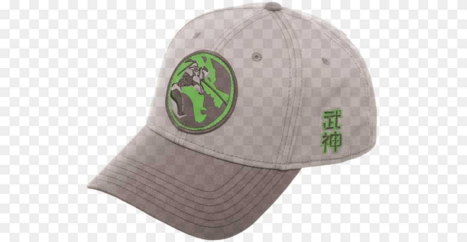 Official Overwatch Genji Embroidered Bioworld Precurve Snapback Hat Cap Baseball Cap, Baseball Cap, Clothing, Helmet Png
