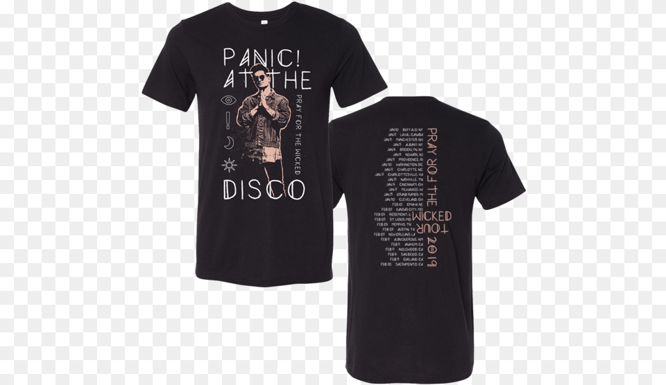 Official Panic At The Disco Brendon Urie Girls T Shirt 21 Savage Merch I Am, Clothing, T-shirt, Adult, Male Free Transparent Png