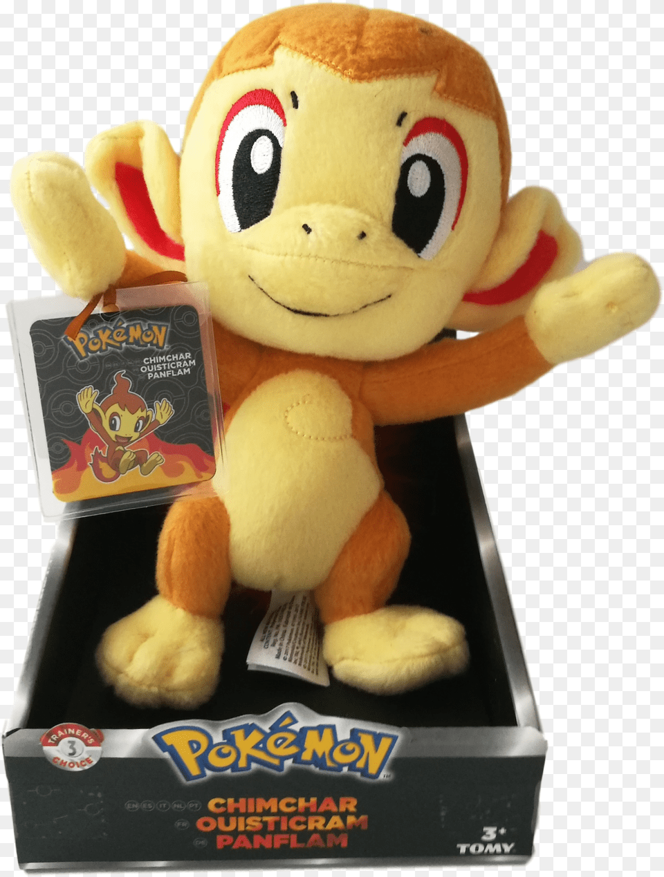 Official Pokemon 8quot Trainer39s Choice Chimchar Plush Tomy Pokemon Trainer39s Choice 8 Inch Basic Plush Multi Color, Toy Png
