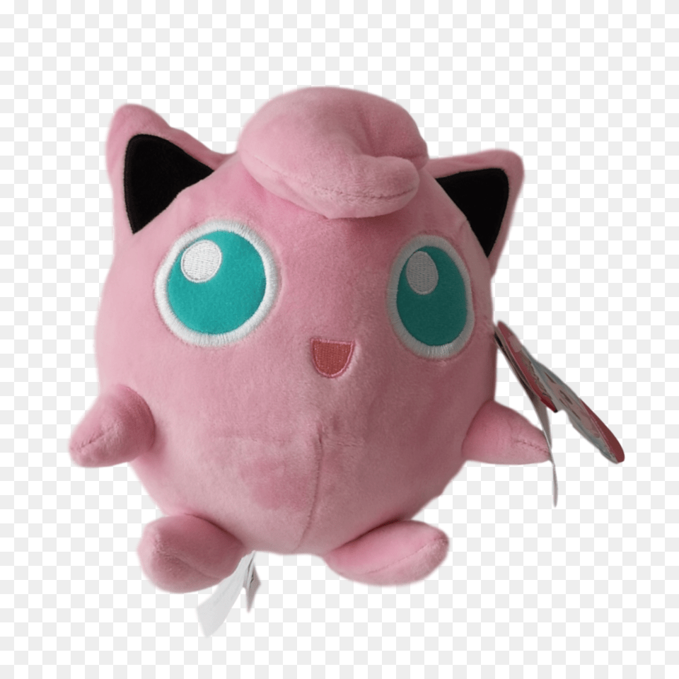 Official Pokemon Plush Jigglypuff Stuffed Toy, Piggy Bank Free Png