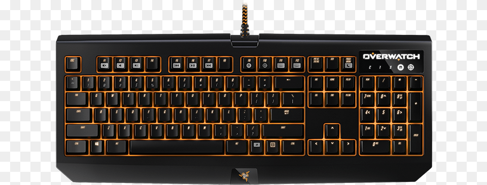 Official Razer Overwatch Keyboard Overwatch Razer Gallery, Computer, Computer Hardware, Computer Keyboard, Electronics Png Image