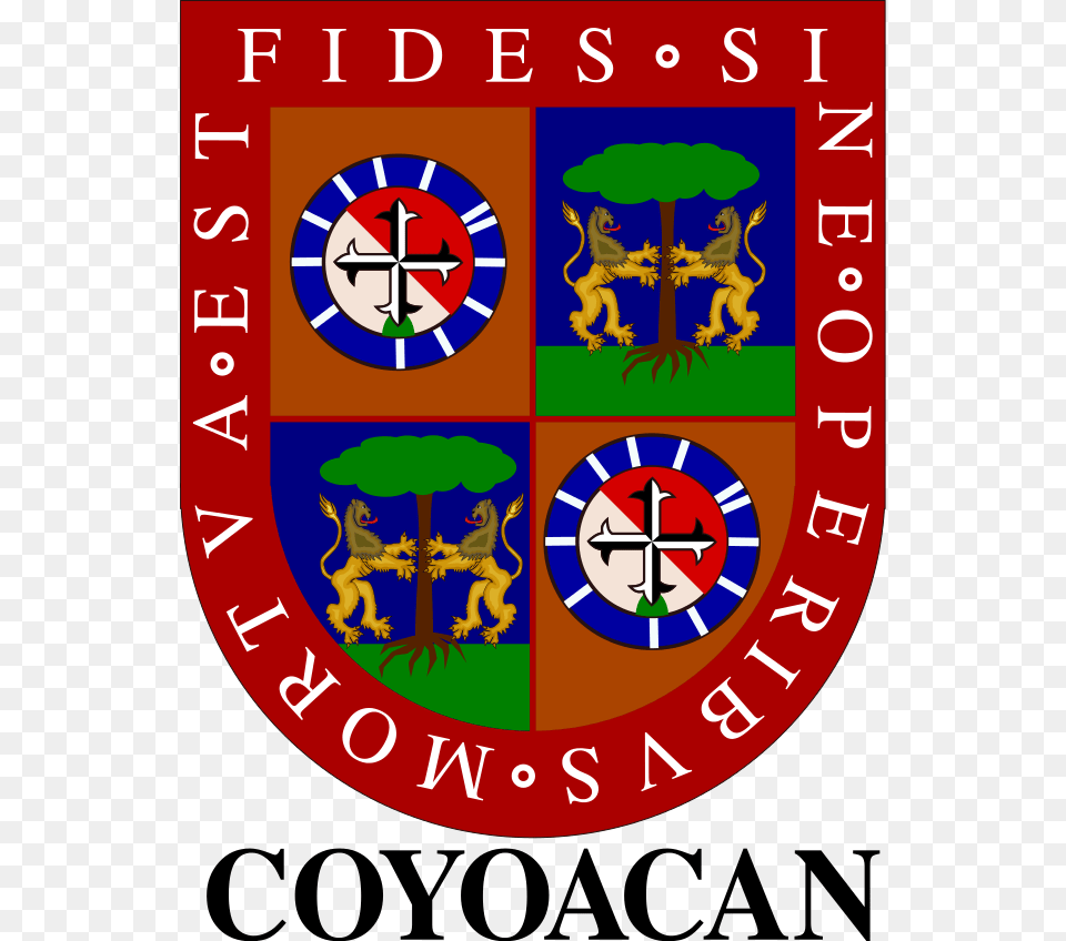 Official Seal Of Coyoacn Cdmx Escudos De Las Delegaciones De La Cdmx, Armor, Baby, Person Png Image