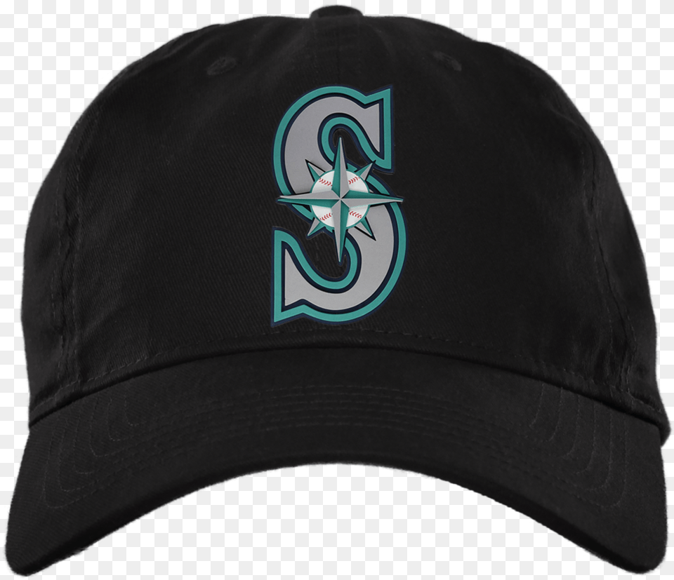 Official Seattle Mariners Classic Logo Twill Unstructured For Baseball, Baseball Cap, Cap, Clothing, Hat Free Png