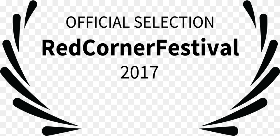 Official Selection Redcornerfestival Calligraphy Png Image