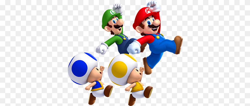 Official Site New Super Mario Bros U For Wii U Luigi New Super Mario Bros Wii, Game, Super Mario, Baby, Person Free Png Download